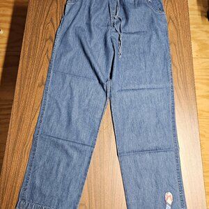 womens lightweight denim pants